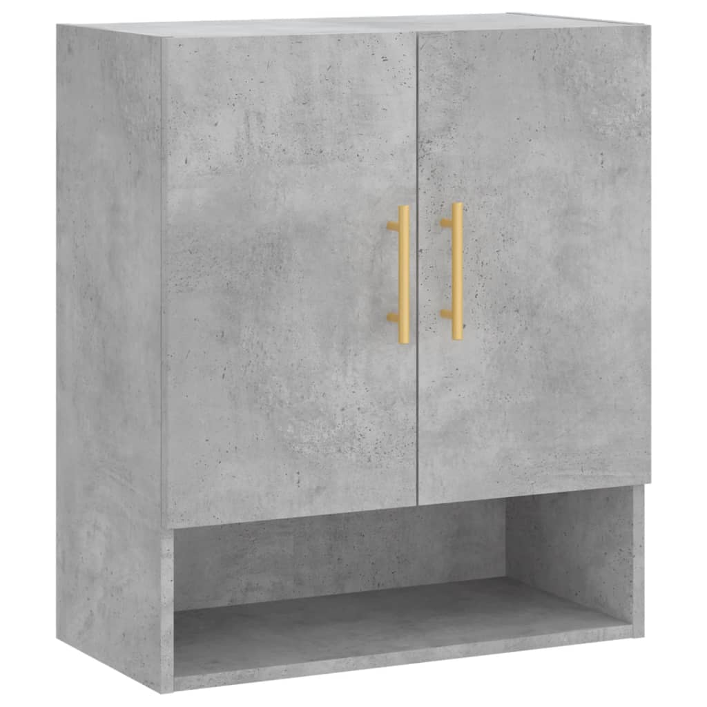 Wall Cabinet Concrete Grey 60x31x70 cm Engineered Wood